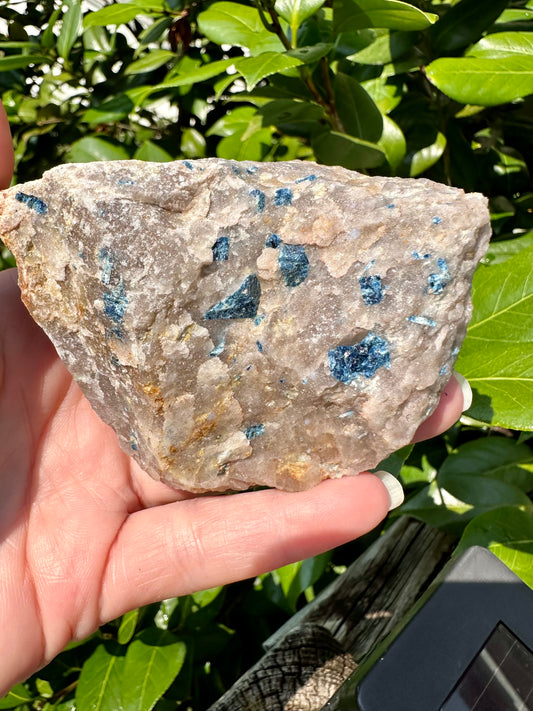 Lazulite Specimen, Graves Mountain