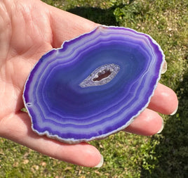 Purple Agate Slice #1