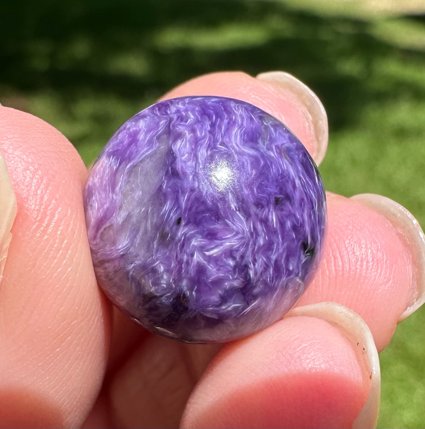 Gem Grade Charoite Sphere #2