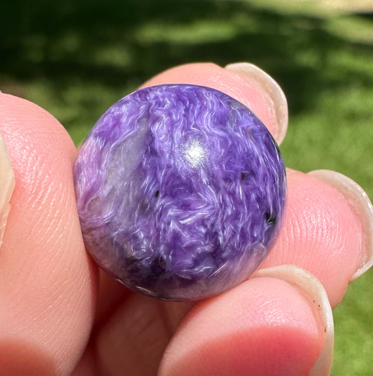 Gem Grade Charoite Sphere #2