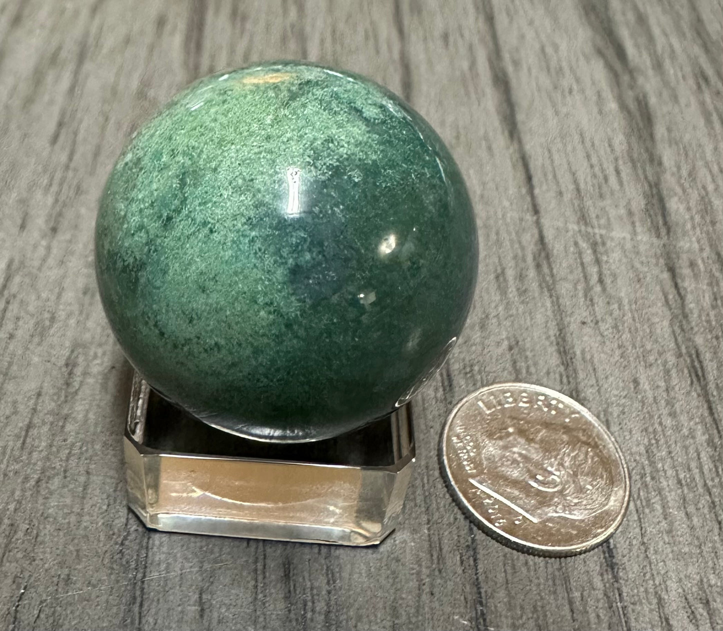 Moss Agate Sphere #8