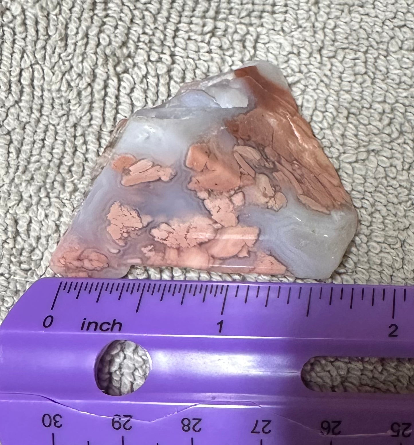 Pink Agate Freeform #21