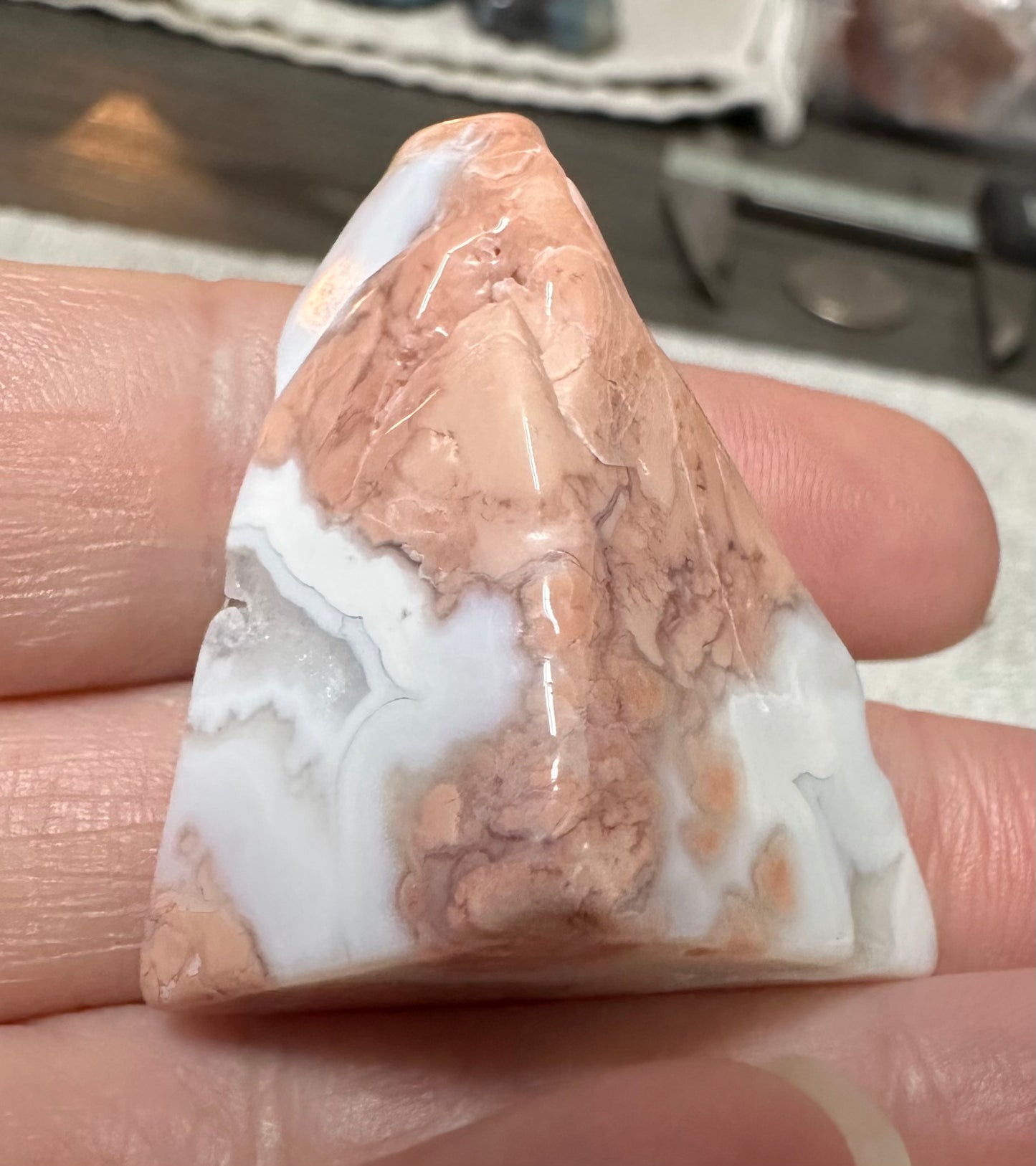 Pink Agate Freeform #26