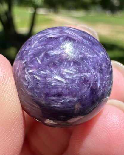 Gem Grade Charoite Sphere #1