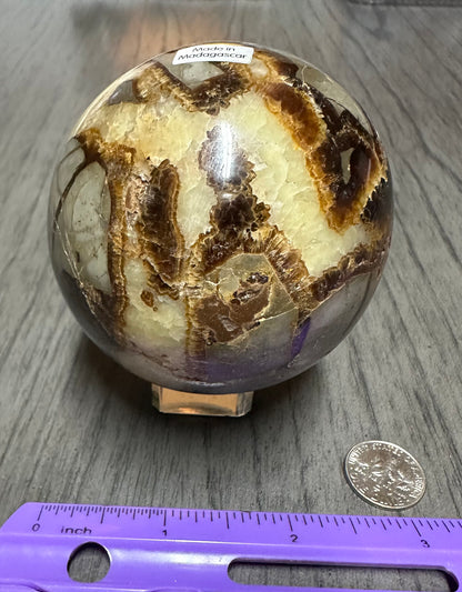 Septarian Sphere UV Reactive #2