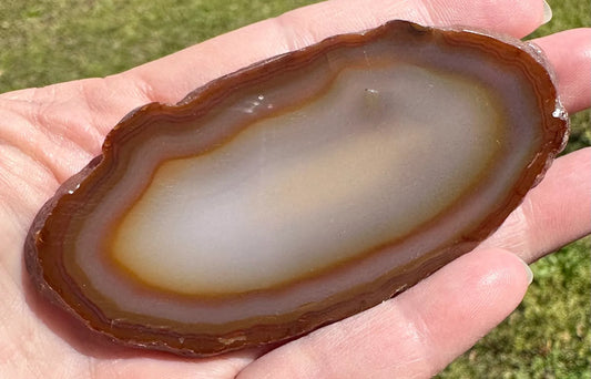 Natural Agate Slice #20