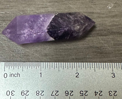 Double Terminated Phantom Amethyst Scepter Wand #11