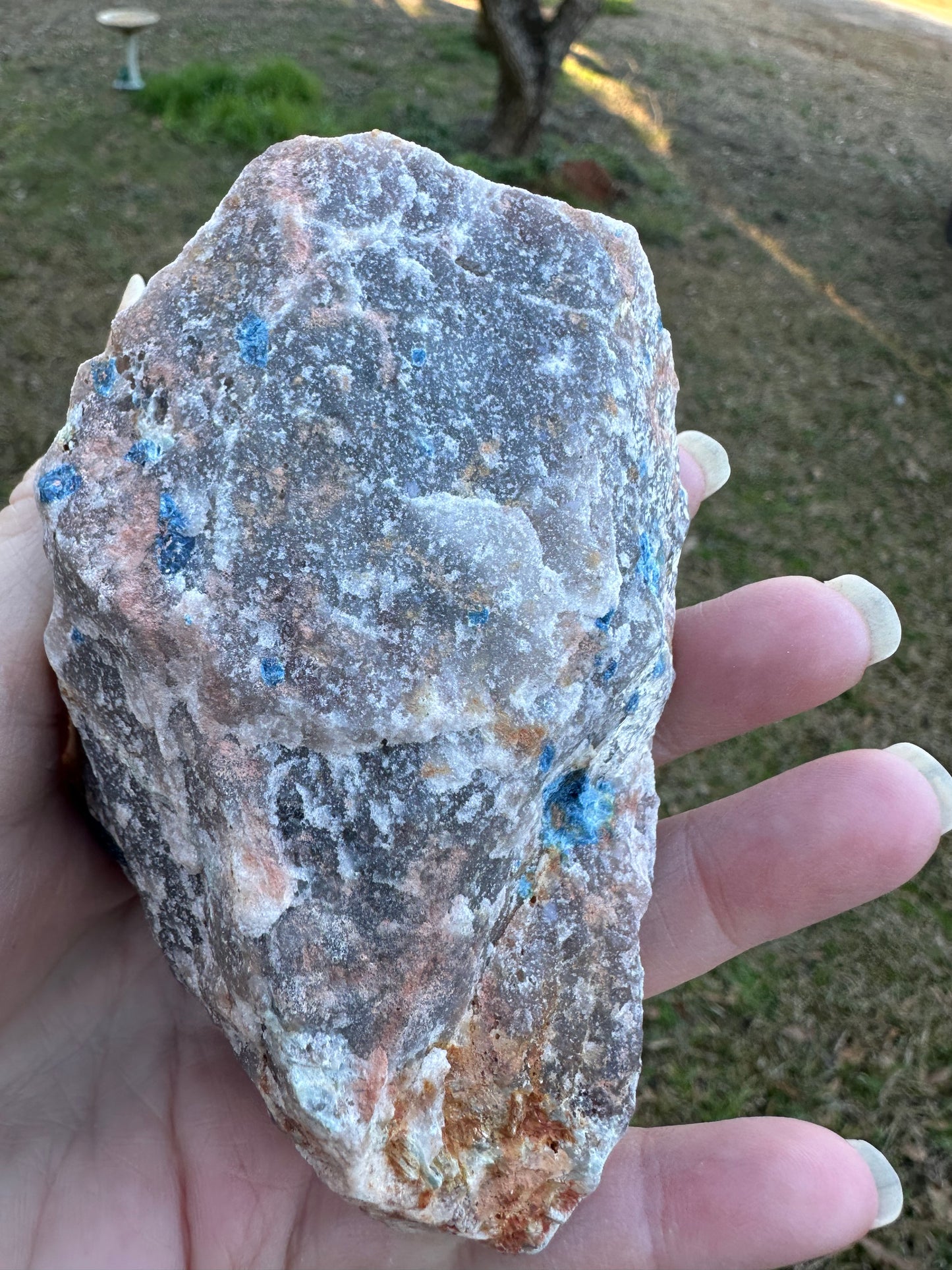 Lazulite & Kyanite Specimen, Graves Mountain