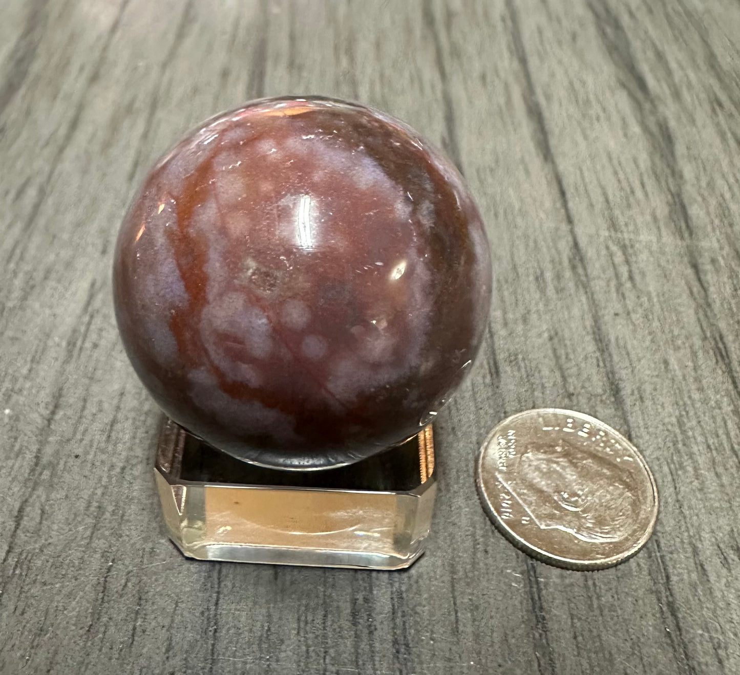 Moss Agate Sphere #18