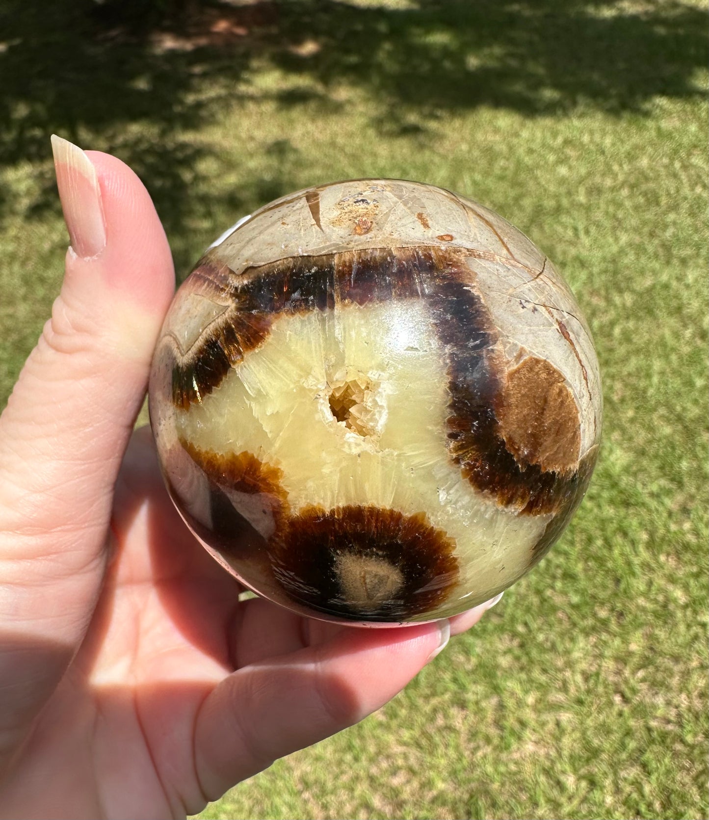 Septarian Sphere UV Reactive #3