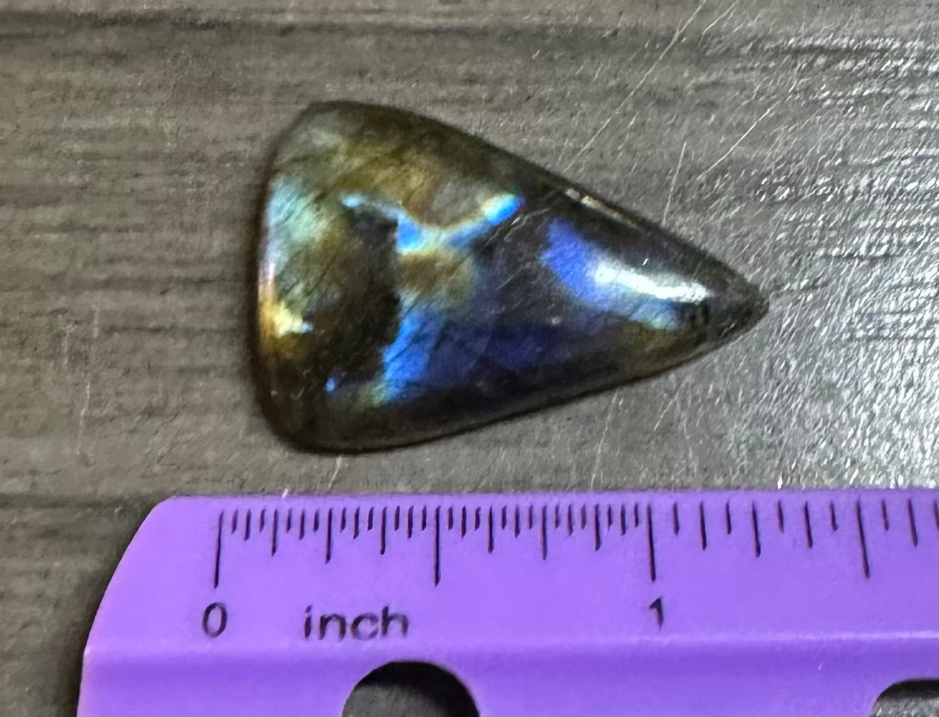 Pearshape Labradorite Cabochon 44a