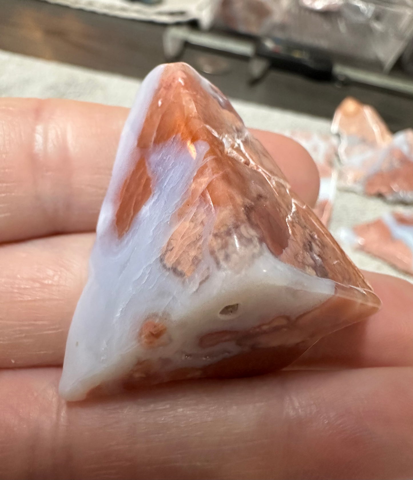 Pink Agate Freeform #19