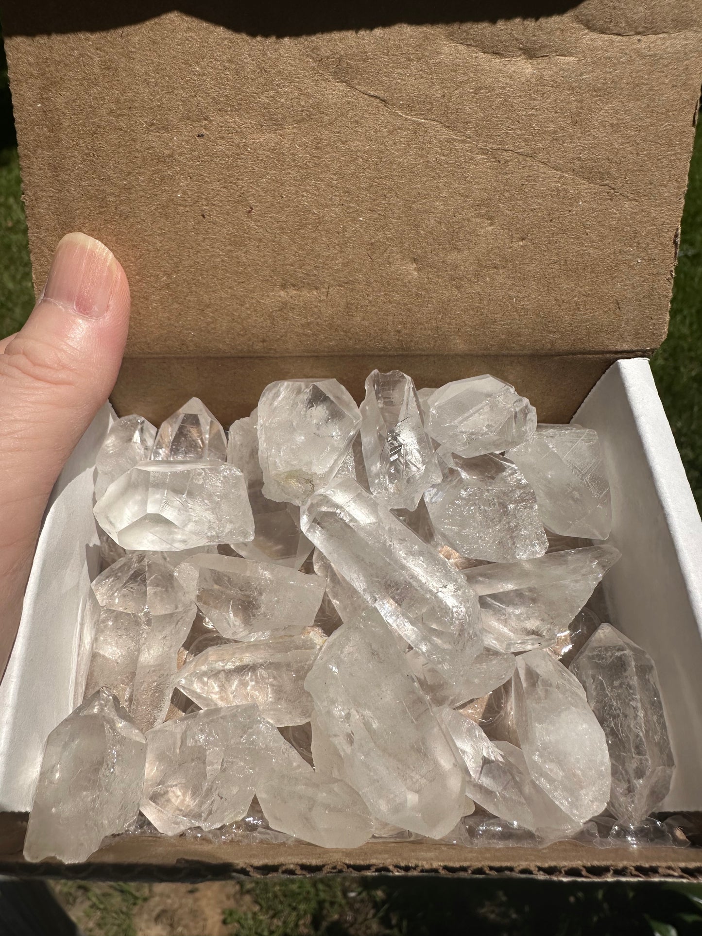 Crystal Quartz Points