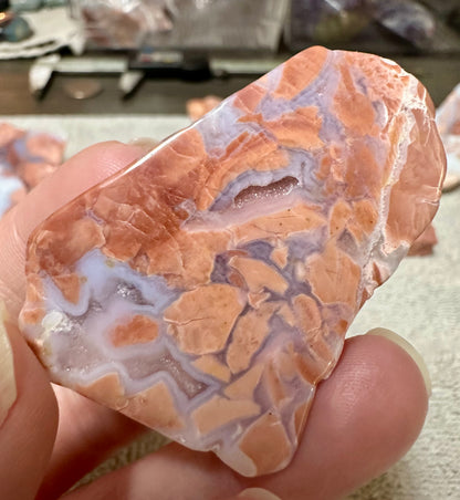 Pink Agate Freeform #14