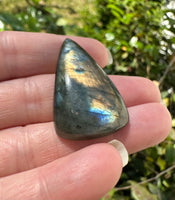 Triangle Labradorite Cabochon 78a