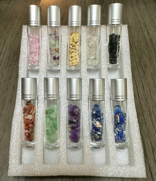 Essential Oil Roll Bottle Assorted Chips (Pick Your Style)