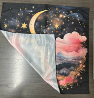 Moon, Stars and Clouds Altar/Tarot Cloth