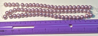 Pink Glass 8mm Bead Strands