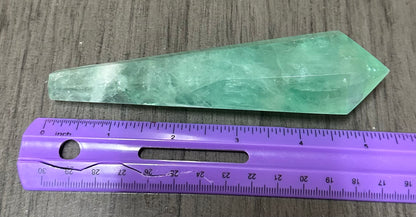 Neon Green Fluorite Scepter #5