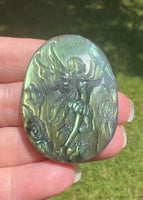 Labradorite Fairy Carving with Case