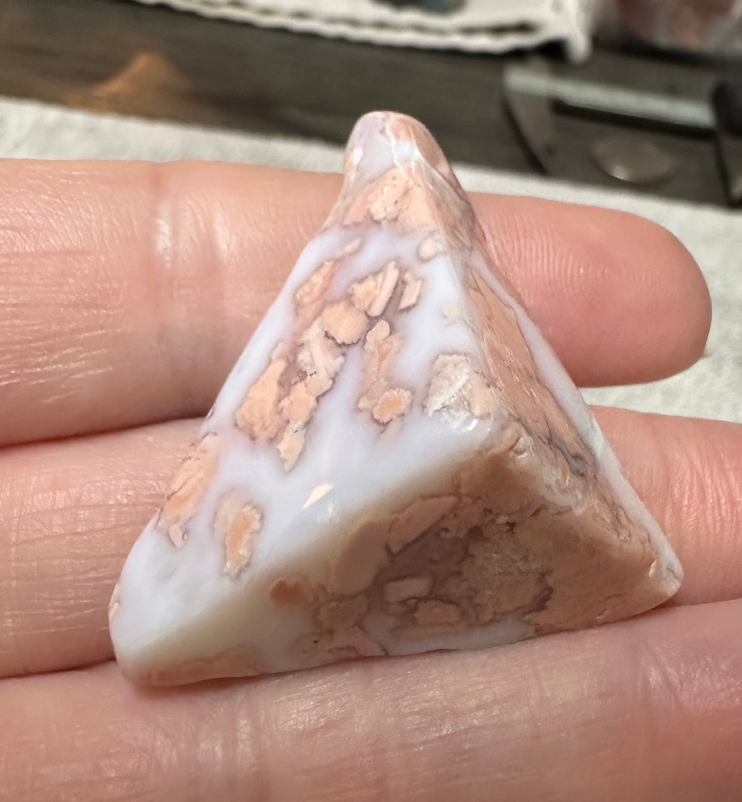 Pink Agate Freeform #28