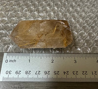 Gold Rutilated Quartz Point #9