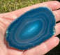 Blue/Teal Agate Slice #6