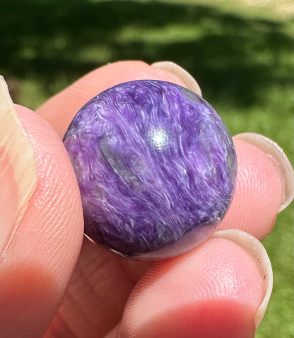 Gem Grade Charoite Sphere #4