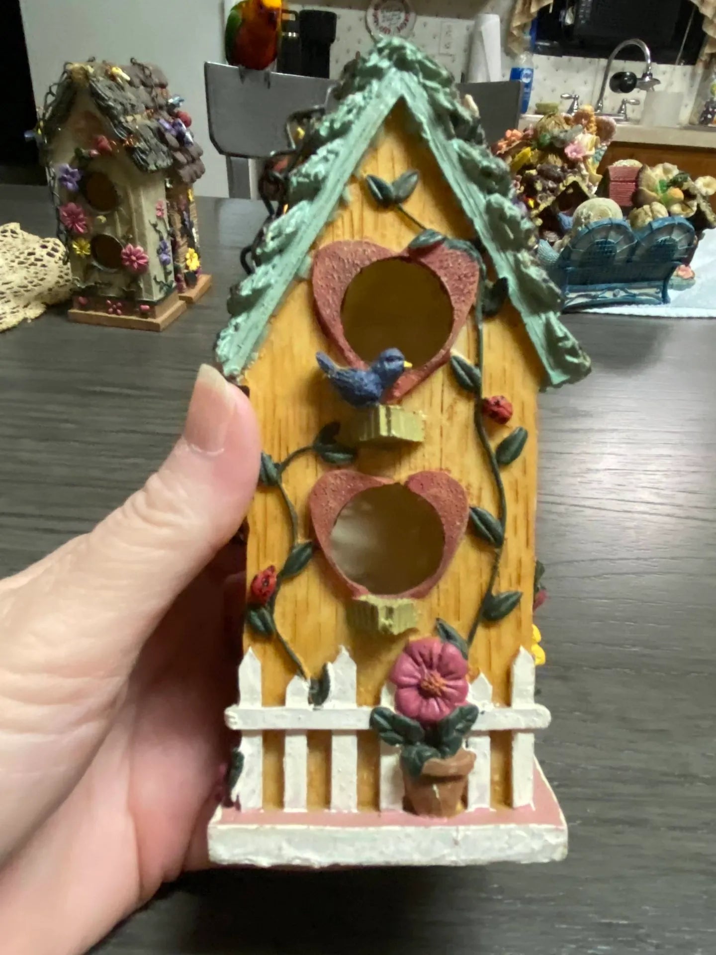 Birdhouse with Chain #2