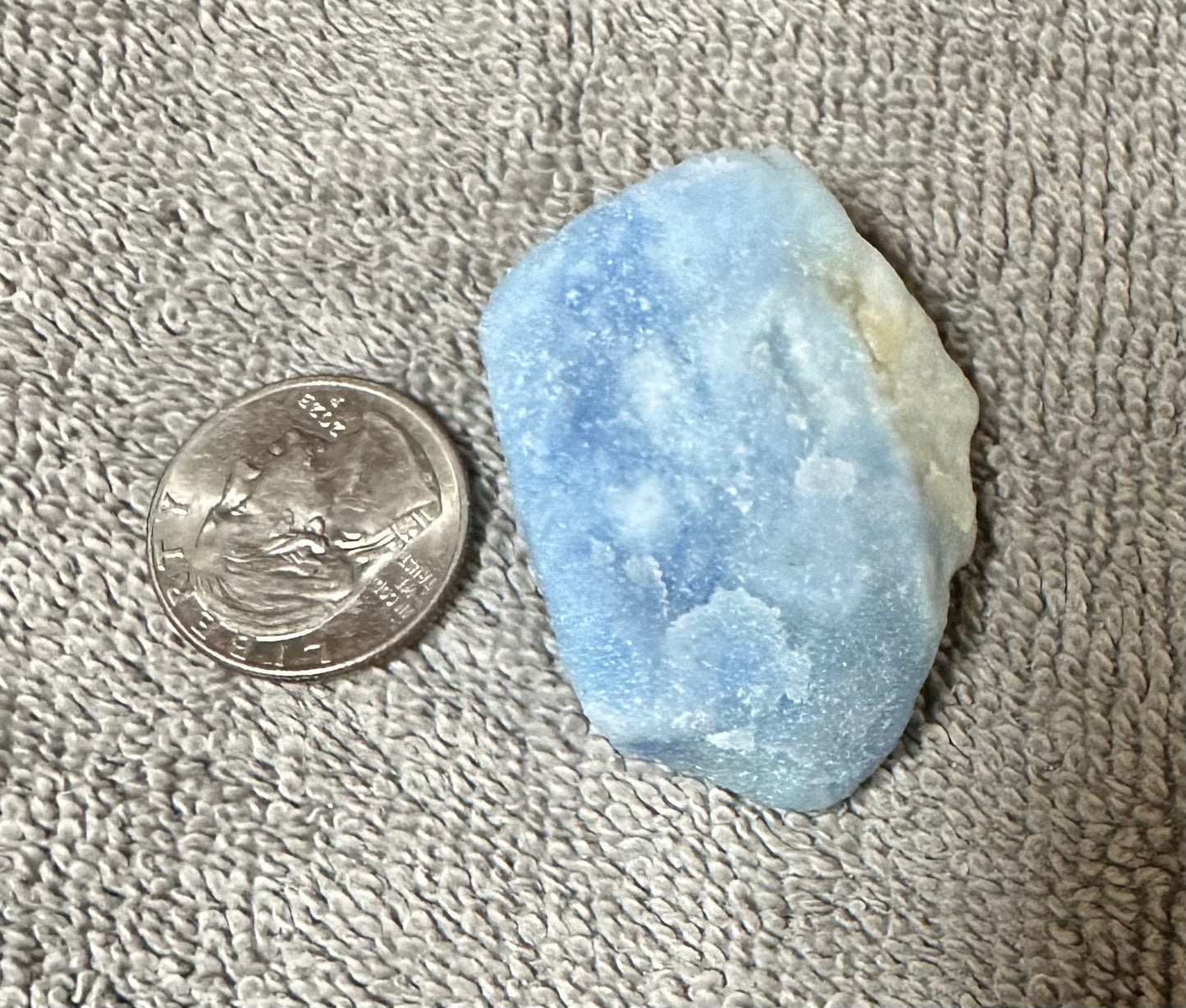 Raw Blue Dumortierite