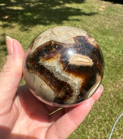 Septarian Sphere UV Reactive #3