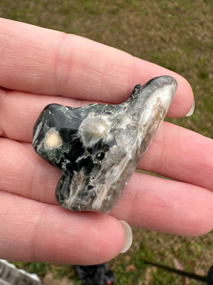 6th Vein Ocean Jasper Polished Freeform #28