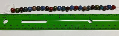 Multi-Color Glass Bead Strand