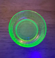 Vintage Uranium Glass Small Bowl