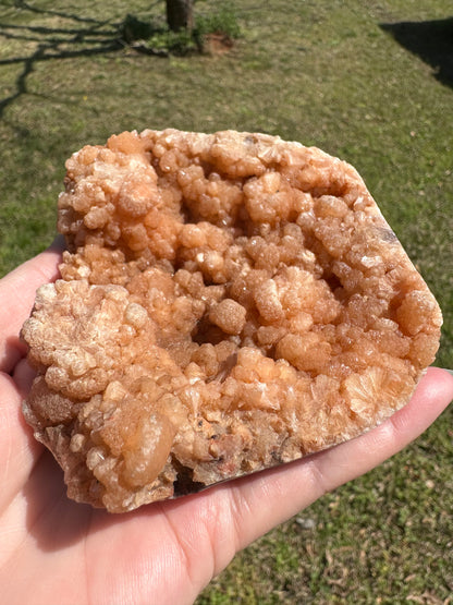 Stilbite, Uran Quarry, Maharashtra, India