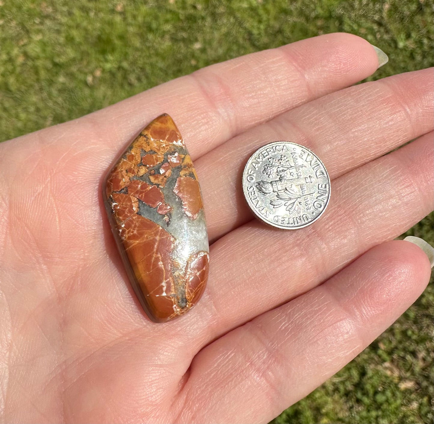 Maligano Jasper Cabochon #10