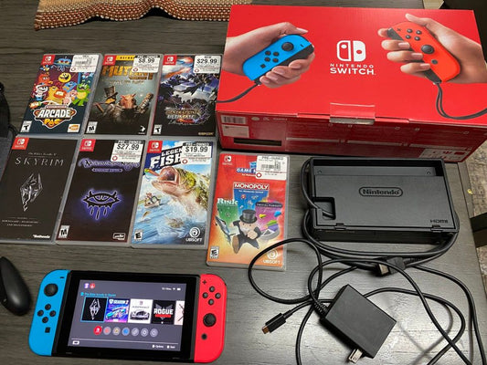 Nintendo Switch With Extras (Available)