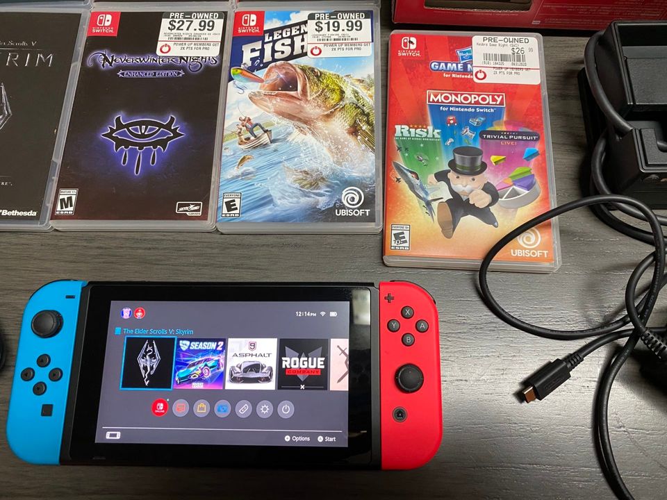 Nintendo Switch With Extras (Available)