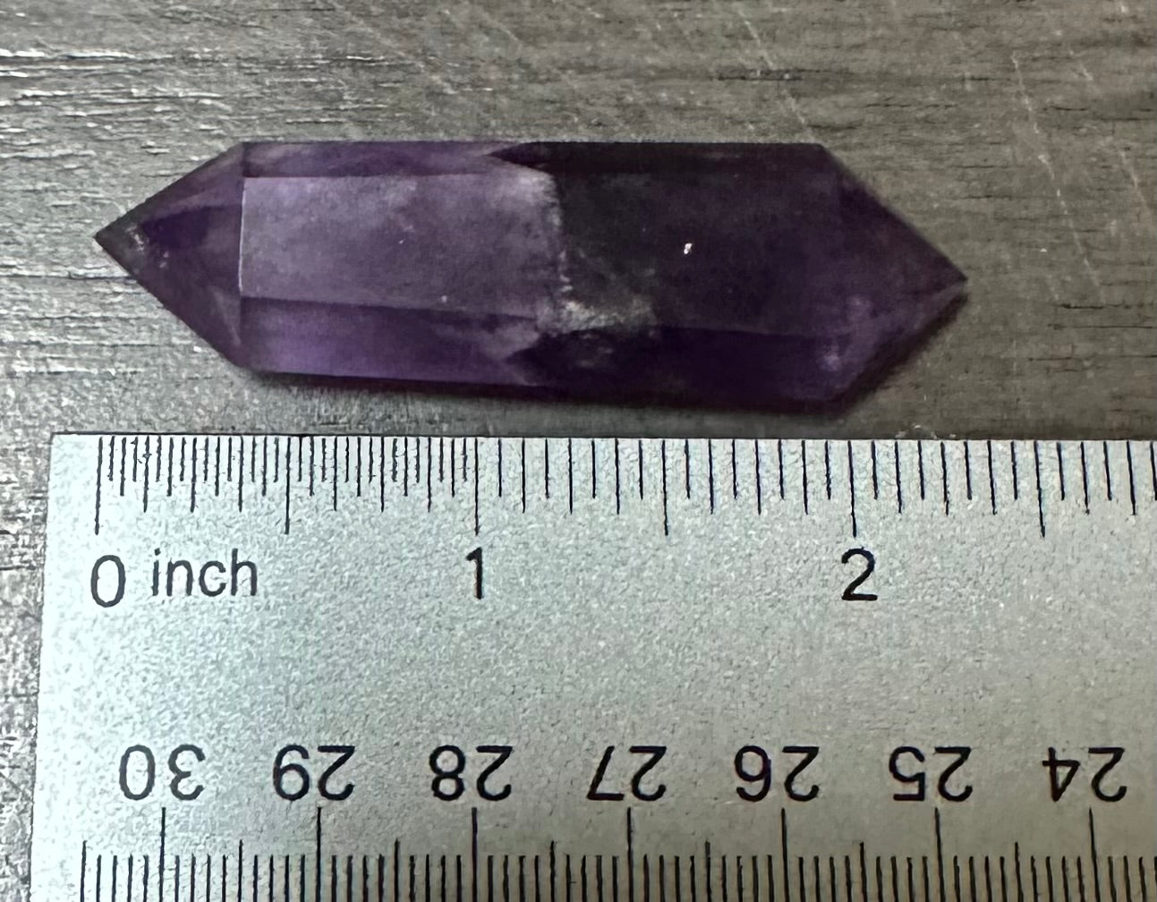 Double Terminated Phantom Amethyst Scepter Wand #7