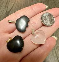 Gemstone Pendants Set of Three