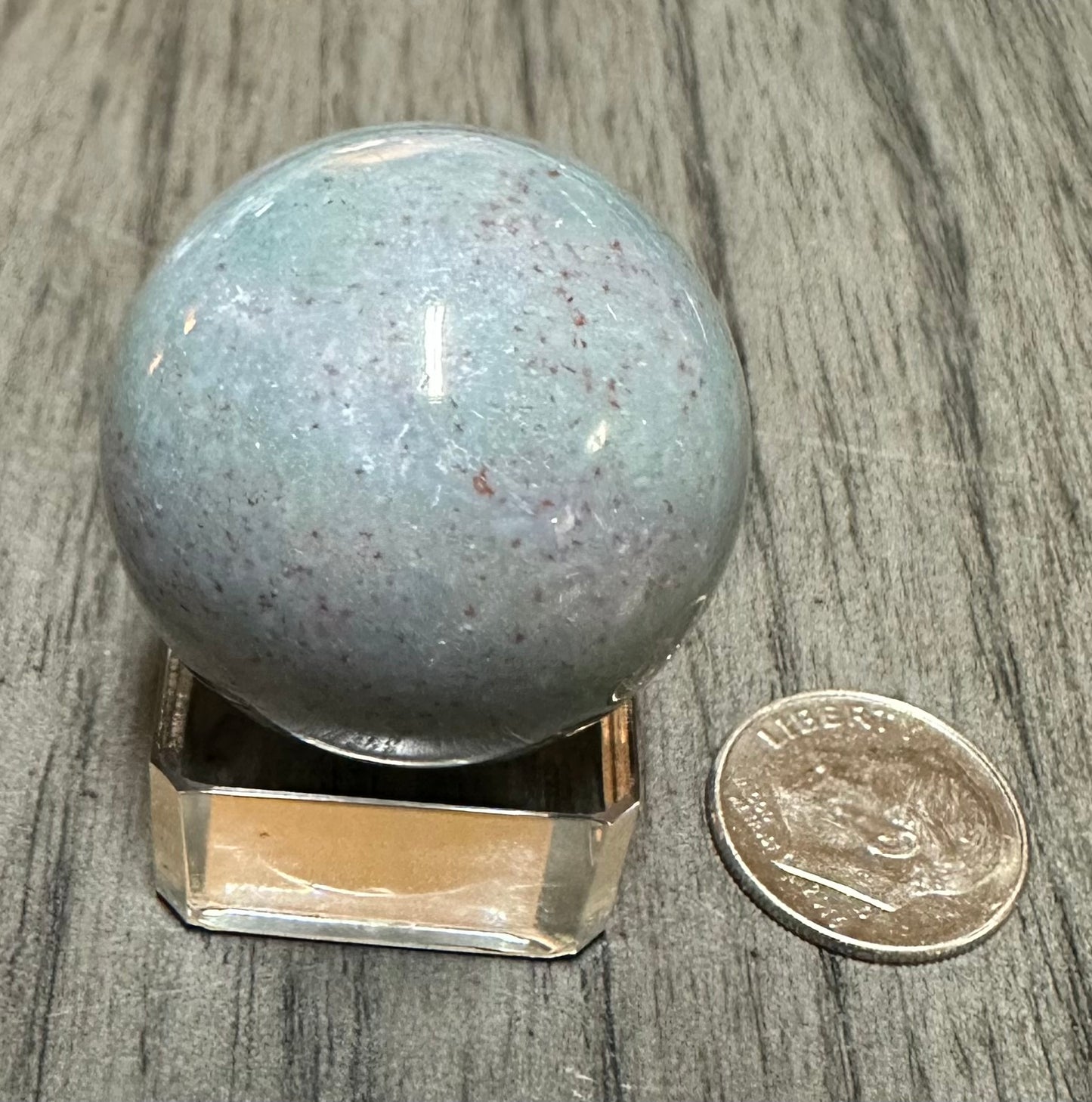 Moss Agate Sphere #11