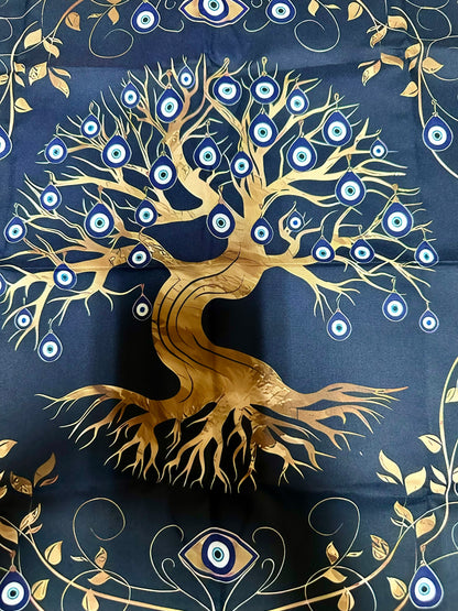 Tree of Life Tarot/Altar Cloth Tapestry