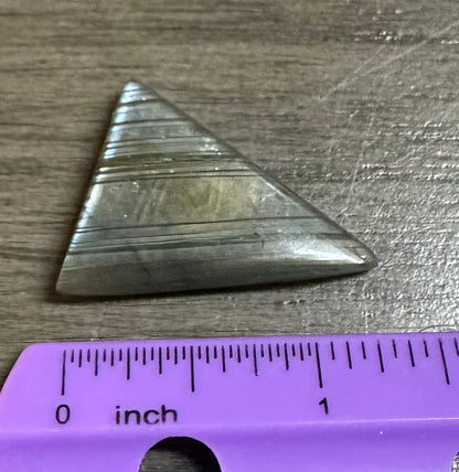 Triangle Labradorite Cabochon 13a