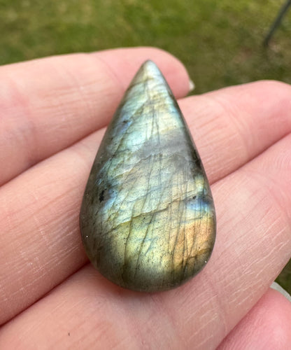 Pearshape Labradorite Cabochon 29a