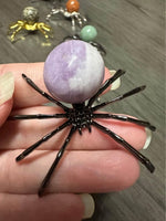 Spider with Gemstone Sphere