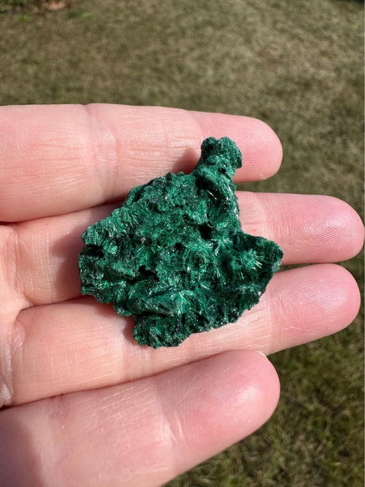 Malachite Specimen with Case