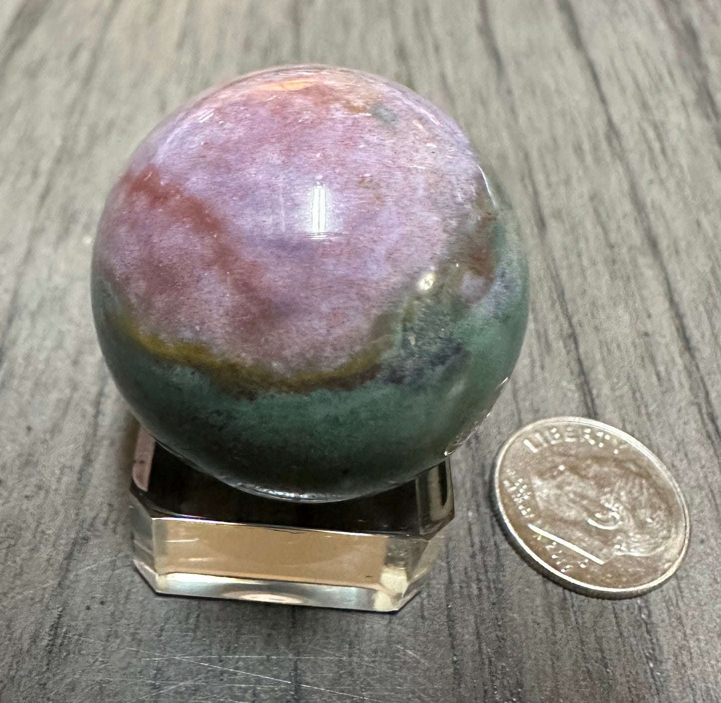 Moss Agate Sphere #1