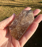 Gold Rutilated Quartz Point #10