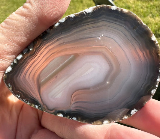 Natural Agate Slice #16