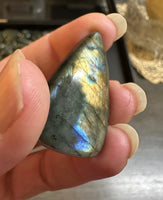 Triangle Labradorite Cabochon 78a